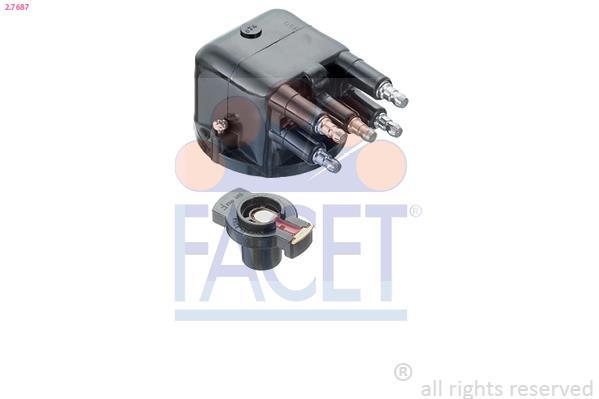 Tapa de distribuidor de encendido FACET ref. 2.7687