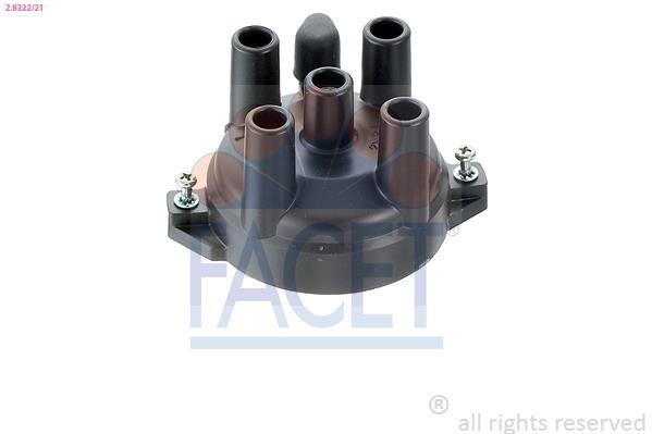 Tapa de distribuidor de encendido FACET ref. 2.8322/21
