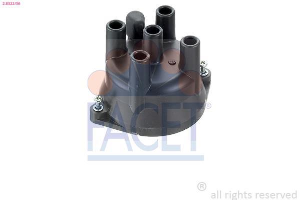 Tapa de distribuidor de encendido FACET ref. 2.8322/36