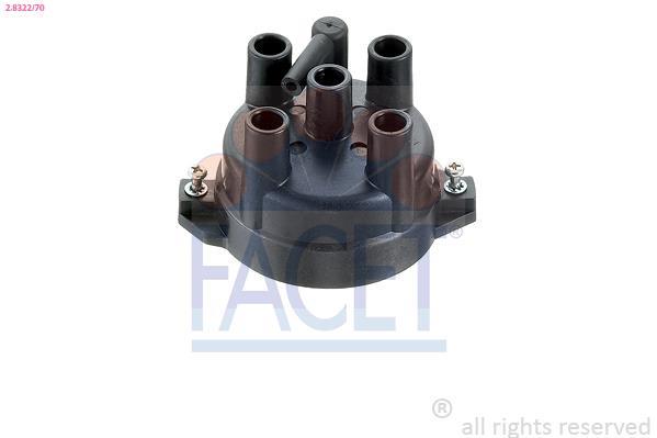 Tapa de distribuidor de encendido FACET ref. 2.8322/70