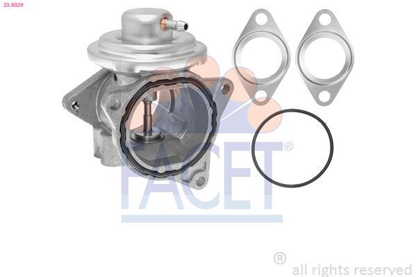 Vanne EGR FACET ref. 23.0029