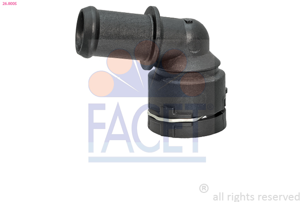 Bride de liquide de refroidissement FACET 26.0005