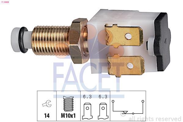 Interrupteur des feux de freins FACET ref. 7.1009