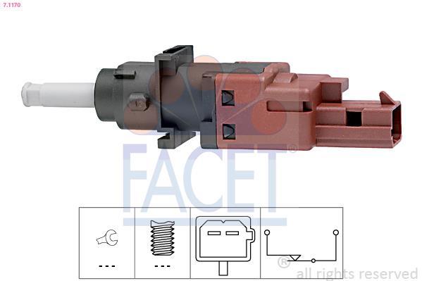 Interruptor De Luces De Freno Japko Para Nissan Patrol, Pick Up Y Otros Modelos - Rosca 10mm, Montaje Atornillado