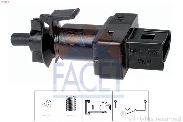 Interruptor FACET ref. 7.1222