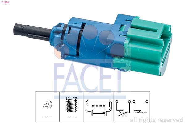 Interruptor de pedal de travão FACET ref. 7.1286