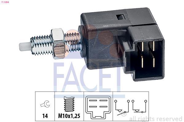 Interruptor de pedal de travão FACET ref. 7.1294