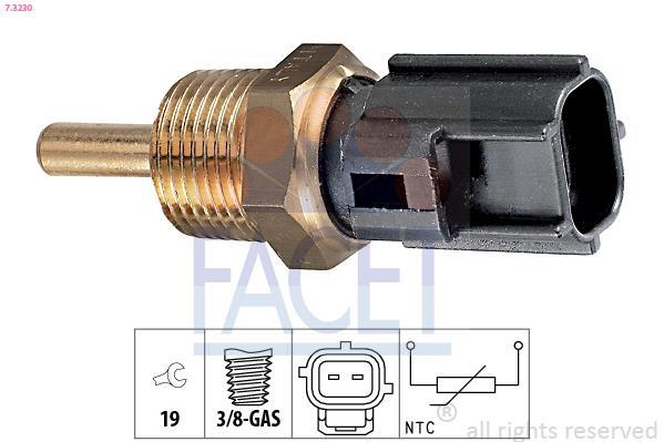 Sensor de temperatura motor FACET ref. 7.3230