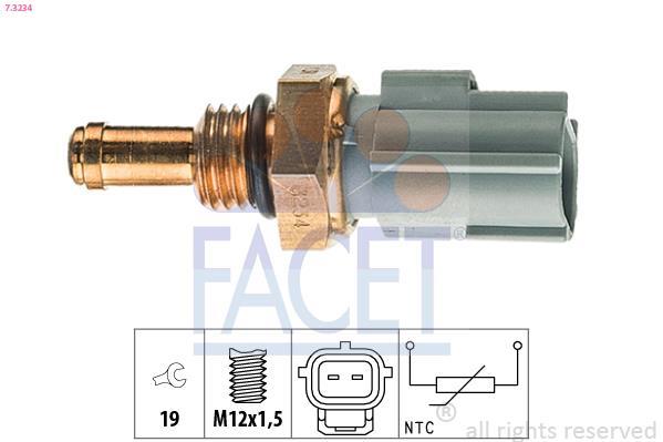Sensor, temperatura del refrigerante FACET ref. 7.3234