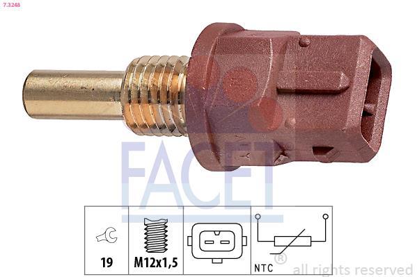 Sonde de température, liquide de refroidissement FACET ref. 7.3248