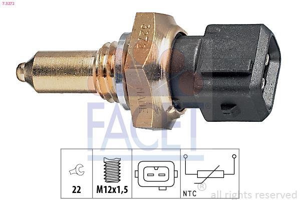Sonde de température, liquide de refroidissement FACET ref. 7.3272