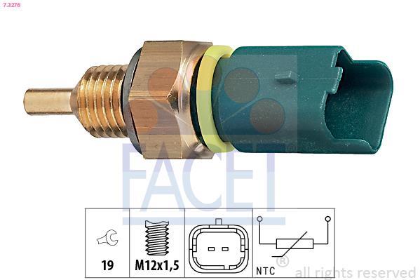 Sensor de temperatura motor FACET ref. 7.3276