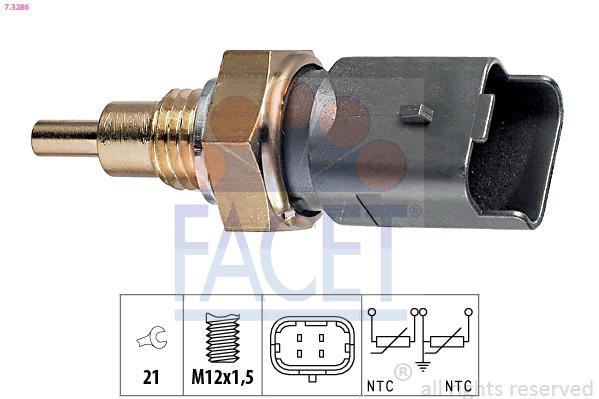 Sensor de temperatura motor FACET ref. 7.3286