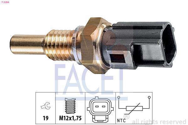 Sensor de temperatura motor FACET ref. 7.3294