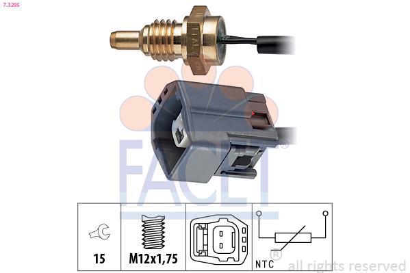 Sonde de température, liquide de refroidissement FACET ref. 7.3295