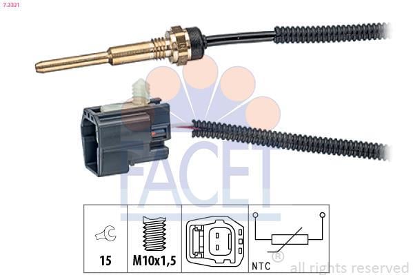 Sensor de temperatura motor FACET ref. 7.3331