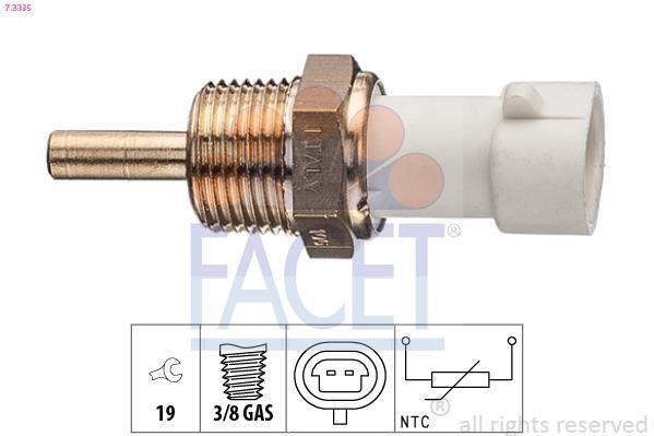 Sonde de température, liquide de refroidissement FACET ref. 7.3335