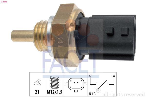 Sensor de temperatura motor FACET ref. 7.3341
