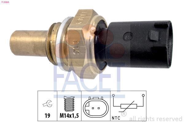 Sonde de température, liquide de refroidissement FACET ref. 7.3350
