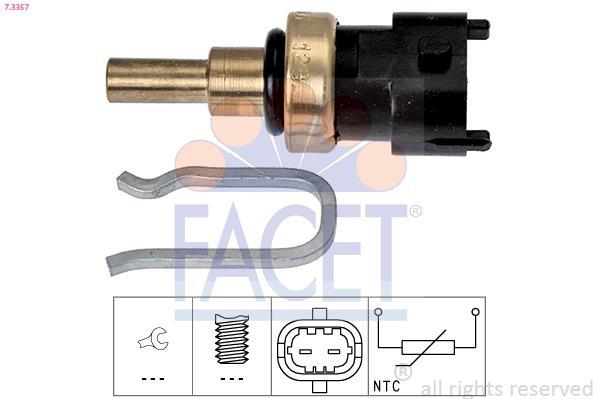 Sensor, temperatura del refrigerante FACET ref. 7.3357