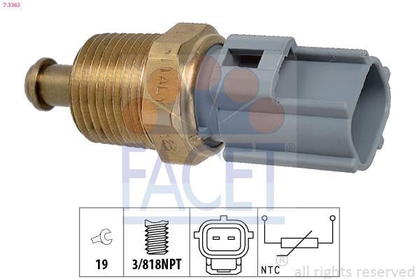 Sonde de température, liquide de refroidissement FACET ref. 7.3363