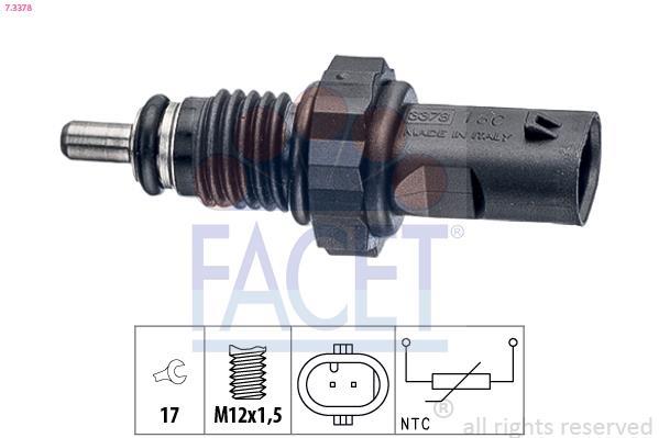 Sensor, temperatura del refrigerante FACET ref. 7.3378