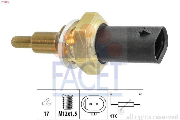 Sensor de temperatura motor FACET ref. 7.3405