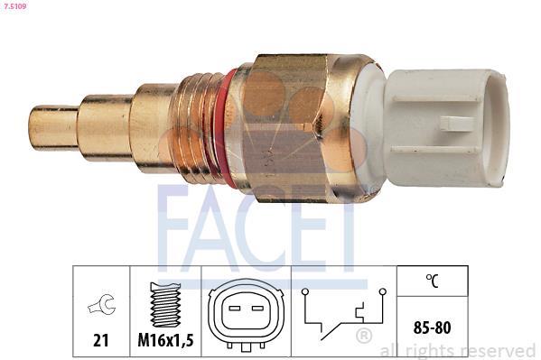 Interrupteur de température, ventilateur de radiateur FACET ref. 7.5109