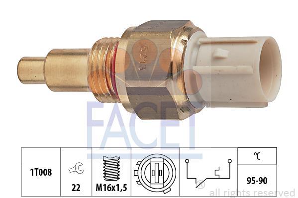 Interrupteur de température, ventilateur de radiateur FACET ref. 7.5213