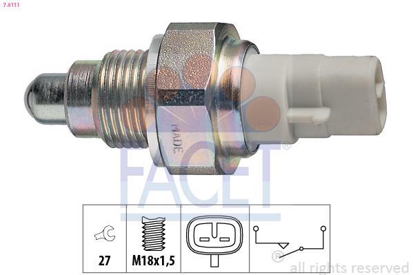 Conector de luz de retorno FACET ref. 7.6111