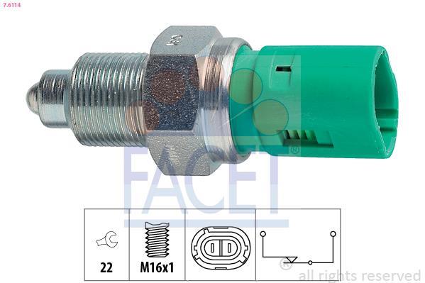 Conector de luz de retorno FACET ref. 7.6114