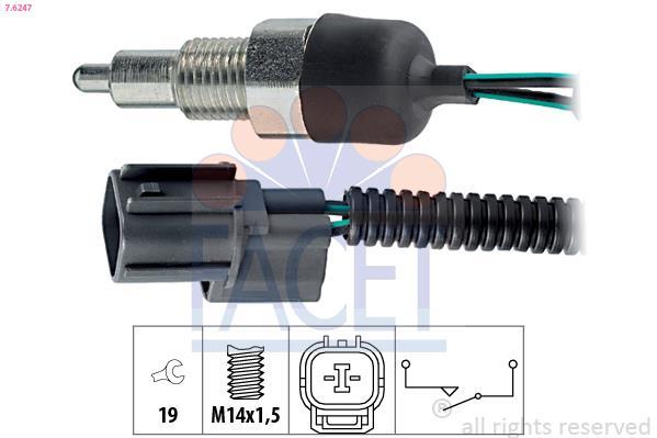 Conector de luz de retorno FACET ref. 7.6247