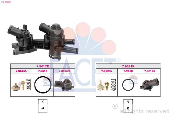 Thermostat d'eau (Calorstat) FACET ref. 7.7955KK
