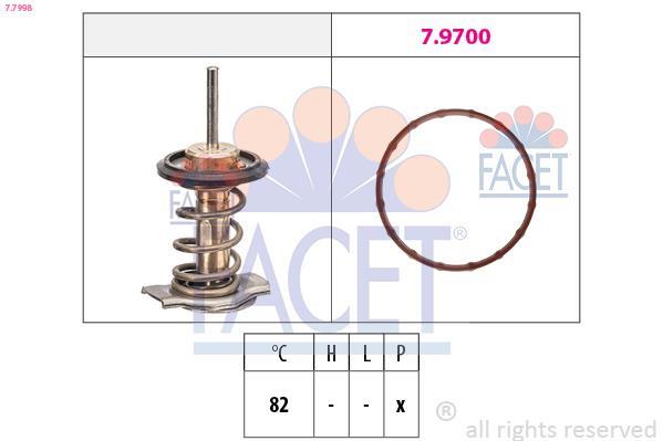 Thermostat d'eau (Calorstat) FACET ref. 7.7998