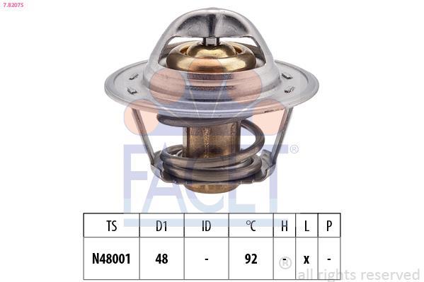 Termostato, refrigerante FACET ref. 7.8207S