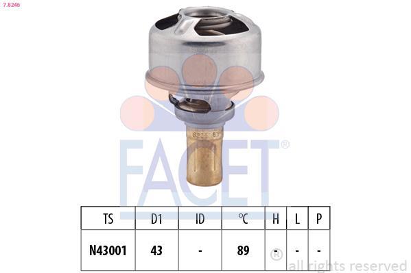 Thermostat d'eau (Calorstat) FACET 7.8246