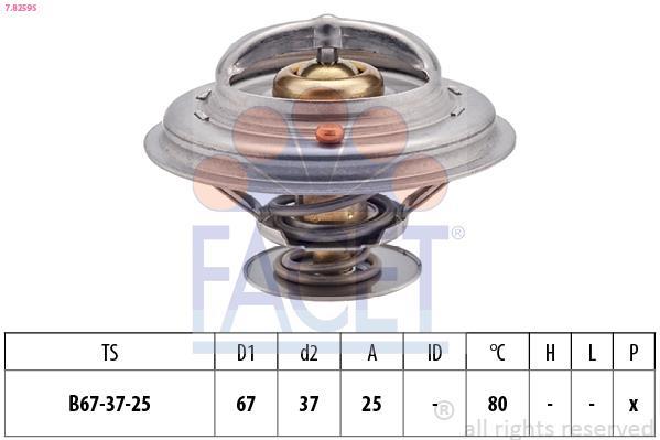 Thermostat d'eau (Calorstat) FACET ref. 7.8259S