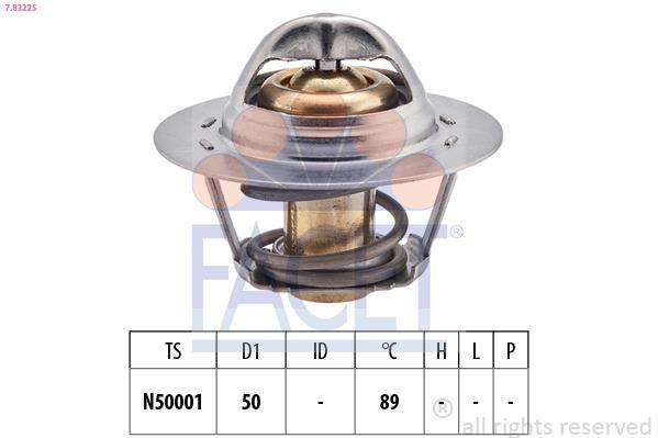 Thermostat d'eau (Calorstat) FACET ref. 7.8322S