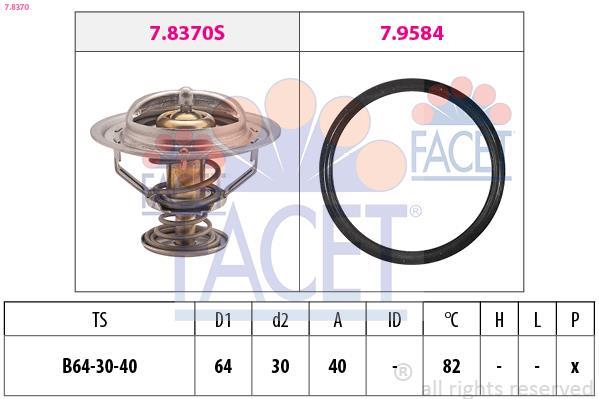 Thermostat d'eau (Calorstat) FACET ref. 7.8370