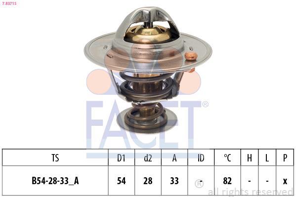 Thermostat d'eau (Calorstat) FACET ref. 7.8371S