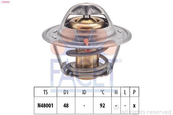 Thermostat d'eau (Calorstat) FACET ref. 7.8376S