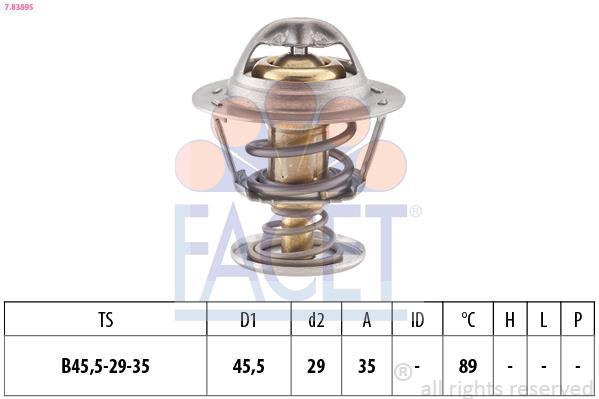 Thermostat d'eau (Calorstat) FACET ref. 7.8389S