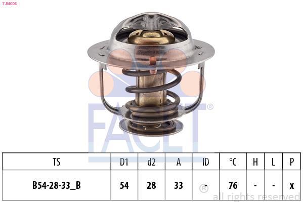 Thermostat d'eau (Calorstat) FACET 7.8400S