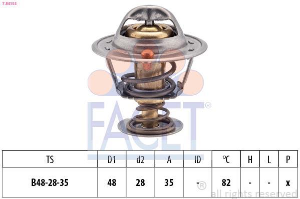 Thermostat d'eau (Calorstat) FACET ref. 7.8415S