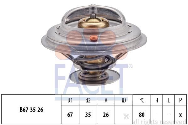 Thermostat d'eau (Calorstat) FACET 7.8544S