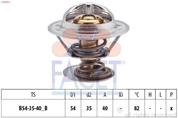 Thermostat d'eau (Calorstat) FACET ref. 7.8641S