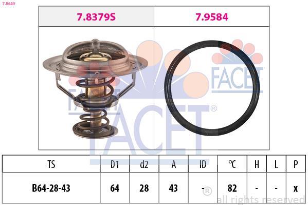 Thermostat d'eau (Calorstat) FACET ref. 7.8649