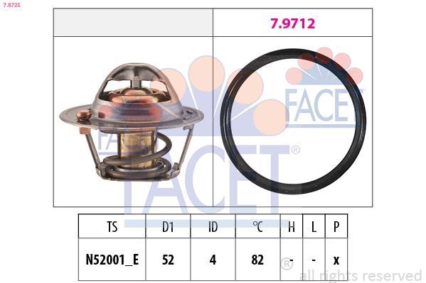 Thermostat d'eau (Calorstat) FACET ref. 7.8725