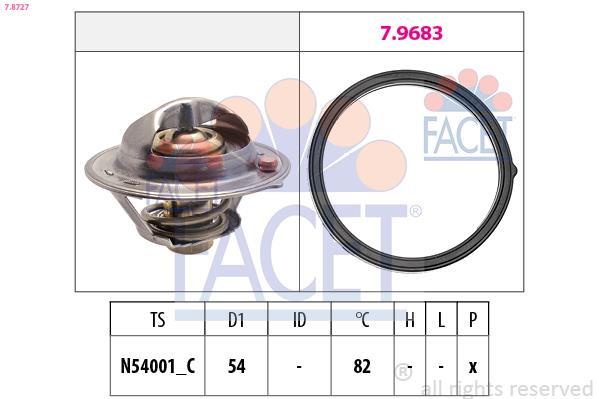 Thermostat d'eau (Calorstat) FACET ref. 7.8727