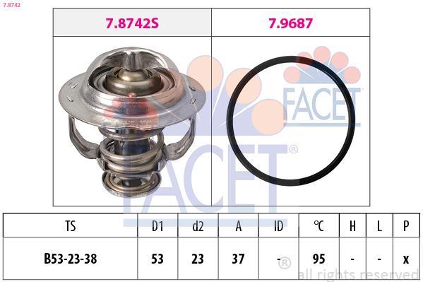 Thermostat d'eau (Calorstat) FACET ref. 7.8742